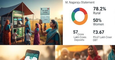 Jan Dhan Accounts Now Hold ₹2.75 Lakh Crore; Avg. ₹4,815 Each