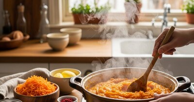 How To Make Sweet Potato Halwa In Winter