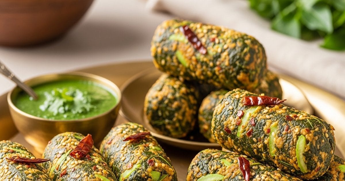 गुजराती बथुआ मुठिया को घर पर कैसे बनाएं, जान लीजिए इसको बनाने का तरीका