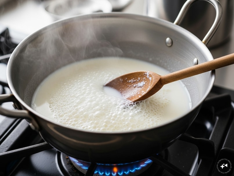 New Year fruit custard recipe