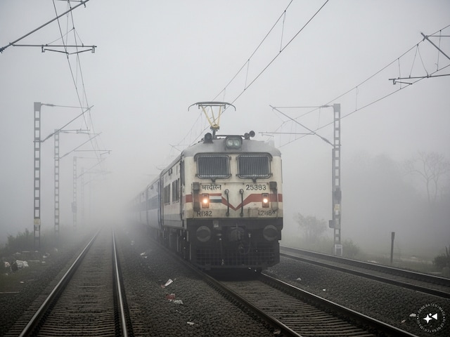 कोहरे की वजह से उत्‍तर भारत में 80 से अधिक ट्रेनें 10 घंटे तक लेट,देखें लिस्‍ट