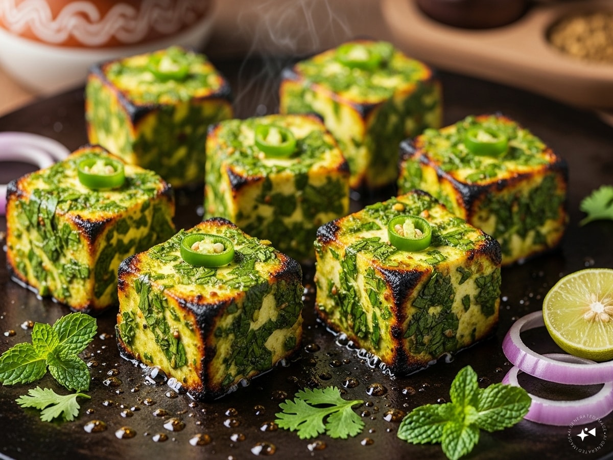 Hariyali Paneer Tikka
