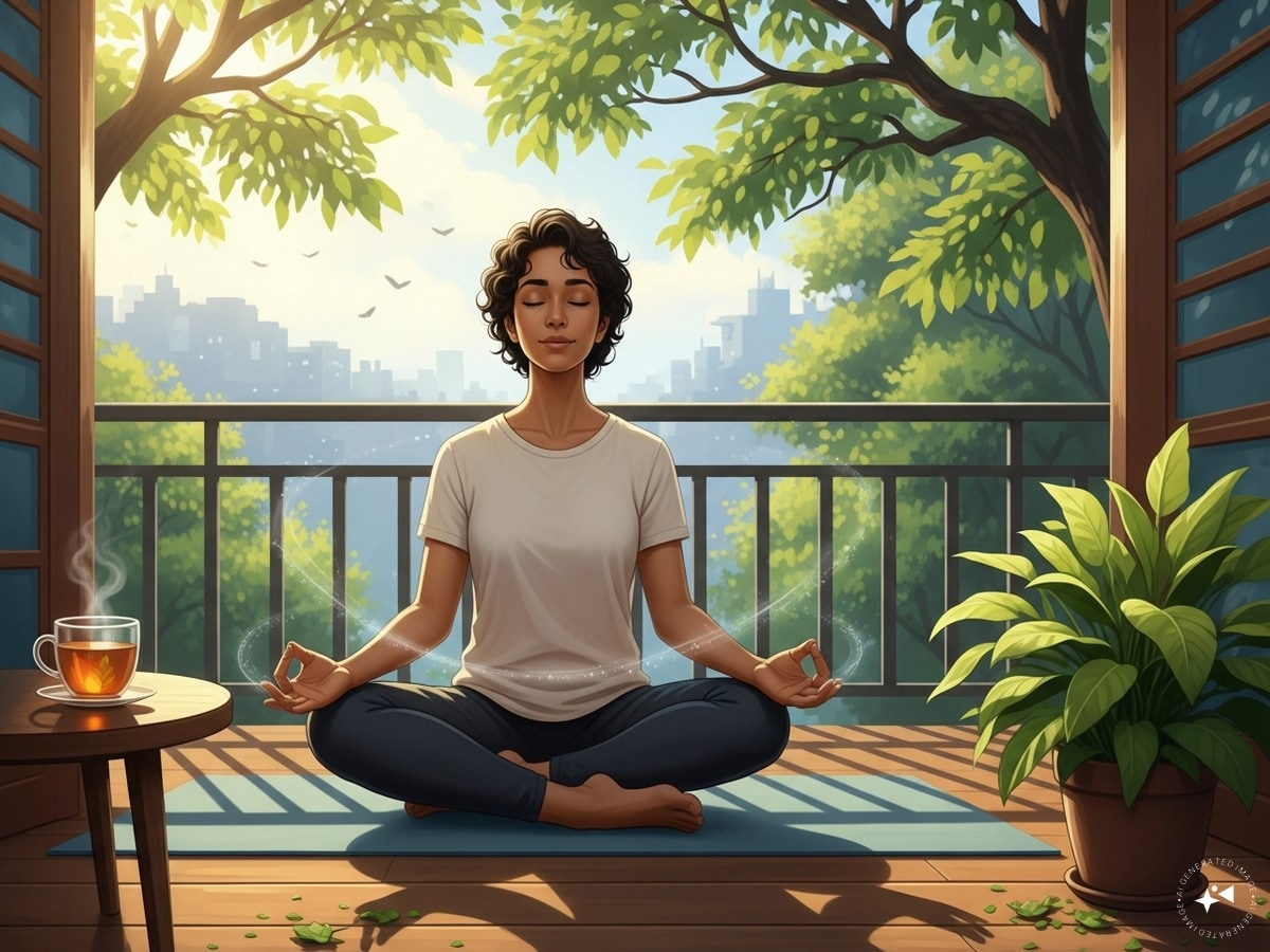 Morning breathing exercises