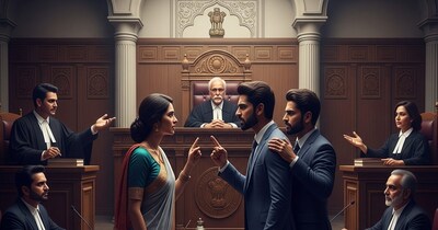 कोर्ट में पूर्व पति की मदद के लिए पहुंच गया महिला का वर्तमान पति, खत्म हो गया 17 साल पुराना मेंटनेंस केस. (एआई इमेज)