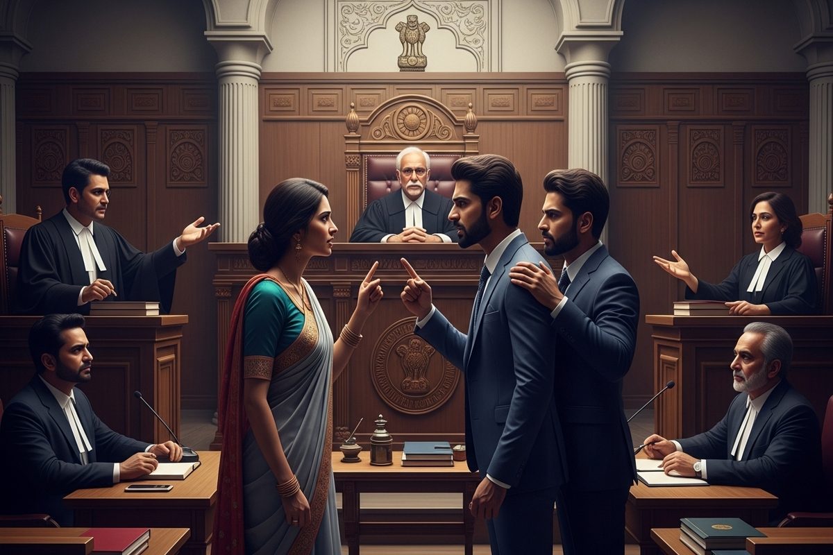 पत्नी के खिलाफ दी गवाही, भरे कोर्ट में बचाई पूर्व पति की लाज, देखती रह गई बीवी