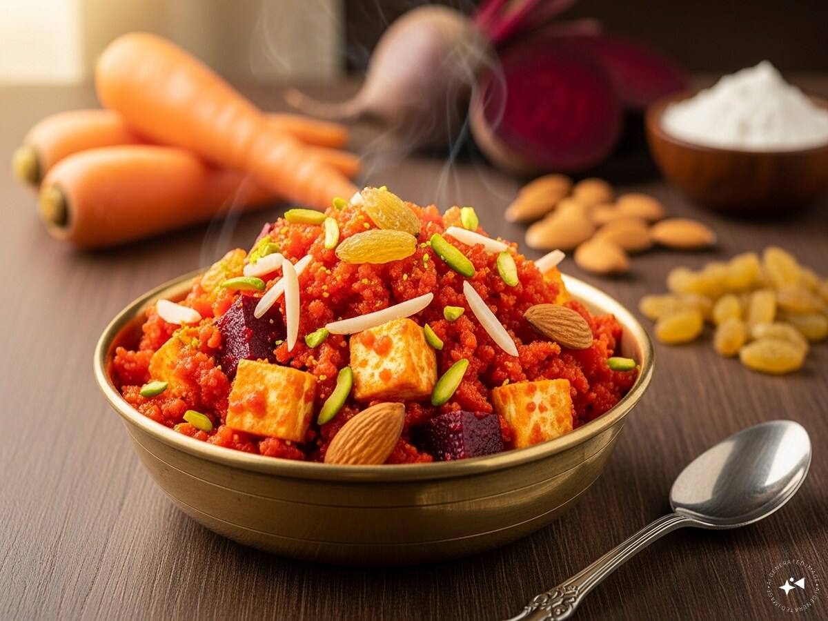 Sugar-free carrot dessert