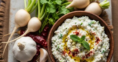Winter Essential: Boost Immunity with Radish-Garlic Chutney Recipe!