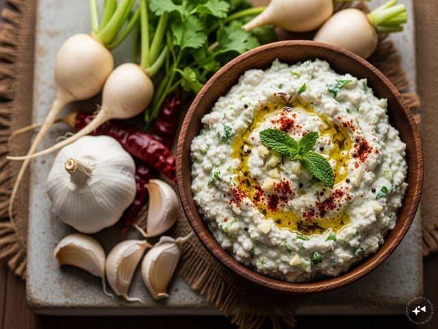 ठंड में शरीर को गरम रखने के लिए जरूर बनाएं, मूली और लहसुन की चटनी, नोट  कर लें