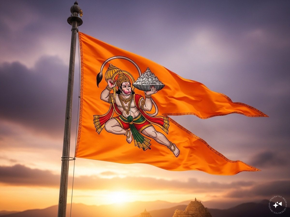 Hanuman Ji flag Hanuman Ji flag