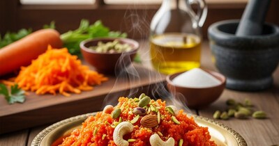 मलाईदार गाजर का हलवा