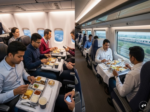 ट्रेन में एयर लाइन जैसे खाने के लिए आपको कितने रुपये चुकाने होंगे, यहां जाने