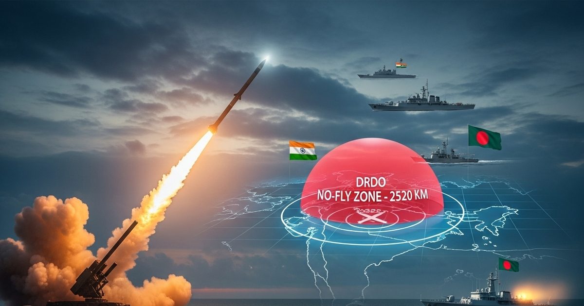बंगाल की खाड़ी में नो फ्लाई जोन, नो शिप रूट और भारत का बड़ा रणनीतिक संकेत!