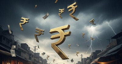 Rupee Plunges Past 91 Against Dollar, Hits Record Low Amid FII Sell-off