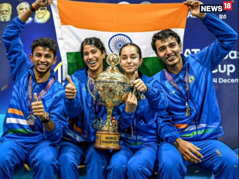 Anahat singh, joshna chinappa, Abhay singh, Squash world cup, Squash world cup 2025, Squash world cup Anahat singh, joshna chinappa squash world cup, अनाहत सिंह, जोशना चिनप्पा, स्क्वॉश वर्ल्ड कप