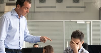 बॉस की बात सुनकर कर्मचारी भड़क गया. (फोटो: Reddit)