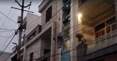 मुजफ्फरनगर में सिलेंडर ब्लास्ट.