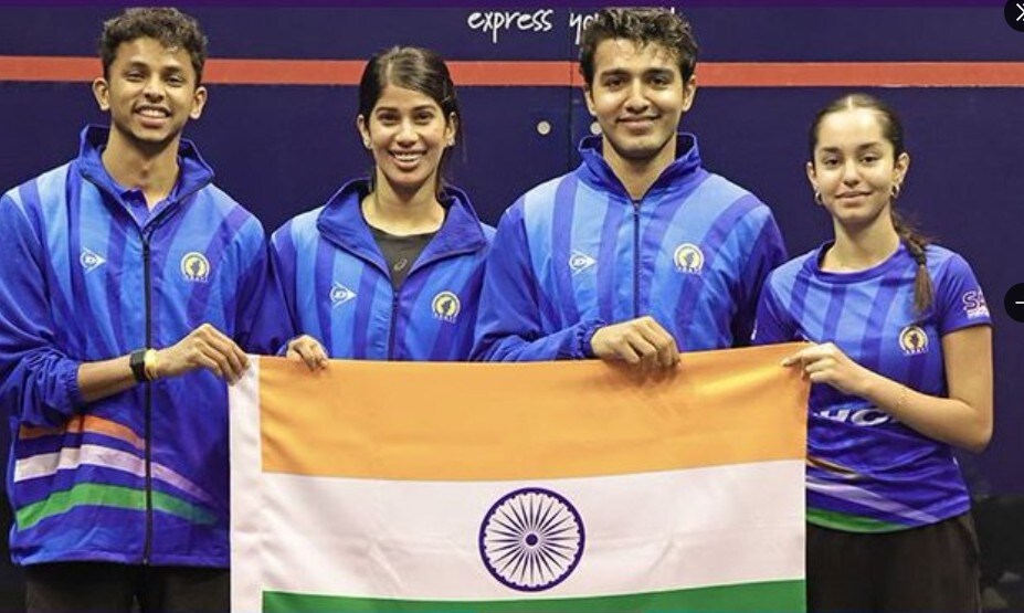 Anahat singh, joshna chinappa, Abhay singh, Squash world cup, Squash world cup 2025, Squash world cup Anahat singh, joshna chinappa squash world cup, अनाहत सिंह, जोशना चिनप्पा, स्क्वॉश वर्ल्ड कप 