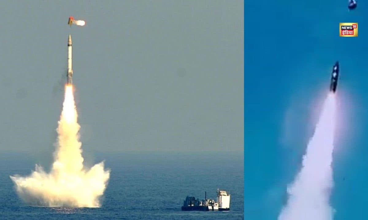 दुश्मनों की उड़ी नींद! समंदर से निकली भारत की ताकत 3500 KM रेंज वाली मिसाइल का सफल टेस्ट