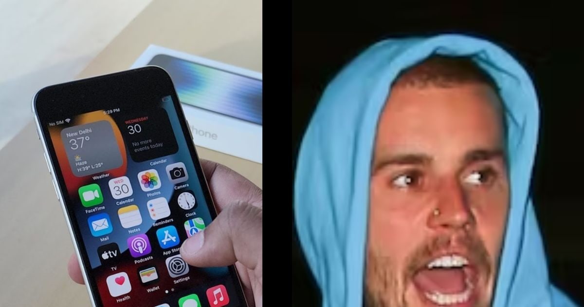 Tach – Justin Bieber angry on this iphone features complains on social media viral in minutes users faces same