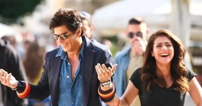 फिल्म 'दिलवाले' के एक सीन में शाहरुख खान और काजोल. (फोटो साभारः इंस्टाग्राम @Kajoldevgn)