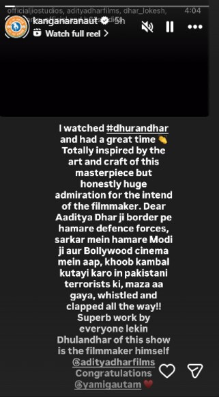 kangana dhurandhar 