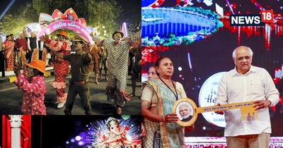 CM Patel Unveils Kankaria Carnival 2025, Gifts 526 Cr Projects; Drone Show Amazes Ahmedabad