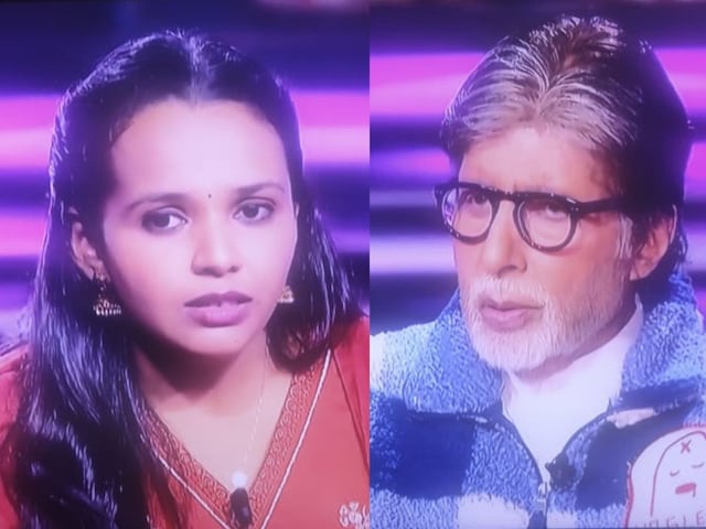 KBC 17: फिल्मी सवाल पर अटकीं कंटेस्टेंट, 12.50 लाख के प्रश्न पर किया क्विट