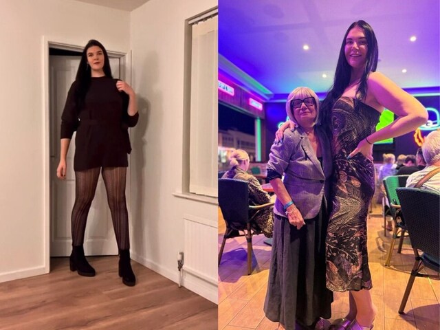 6 फीट 5 इंच की महिला, लंबी हाइट के वीडियोज बनाकर करती है मोटी कमाई