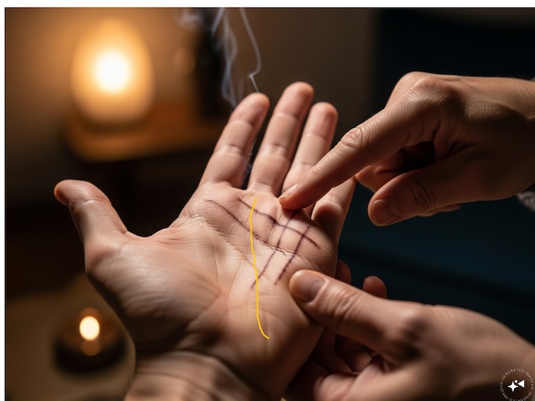 Luck Line In Hand, very lucky line for marriage, shadi ke baad kismat badalne wali rekha