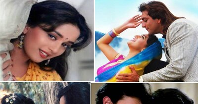 Madhuri Dixit Superhit Movies : बॉलीवुड में फिल्म को हिट कराने के लिए मेकर्स कई फॉर्मूले आजमाते हैं. कई मेकर्स किसी खास लेटर से फिल्म का नाम रखते हैं तो कई प्रोड्यूसर्स किसी खास एक्टर को लकी चार्म मानते हुए अपनी फिल्म में काम देते हैं. बॉलीवुड की एक एक्ट्रेस के साथ ऐसा ही कुछ अजीब संयोग जुड़ा हुआ है. एक्ट्रेस की एक-दो नहीं बल्कि तीन फिल्मों की रिलीज से पहले मेकर्स ने ऐसे सीन-क्लिप जोड़ दिए जो टर्निंग प्वॉइंट साबित हुई. सबसे ज्यादा दिलचस्प बात यह है कि एक्ट्रेस की तीनों ही मूवी सुपरहिट निकलीं. तीनों फिल्में दो साल के अंतराल में रिलीज हुई थीं. वो एक्ट्रेस कौन है और वो फिल्में कौन सी हैं, आइये जानते हैं.........  
