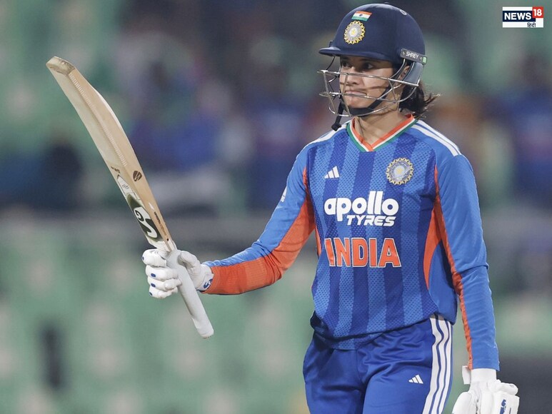 Smriti Mandhana, Shafali Verma, india women vs sri lanka women, ind w vs sl w 4th t20, india women vs sri lanka women t20, india women record t20 score, Smriti Mandhana fifty, Shafali verma consecutive third fifty, स्मृति मंधाना, भारत बनाम श्रीलंका महिला, शेफाली वर्मा