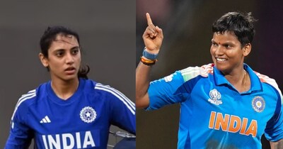 स्मृति मंधाना और दीप्ति शर्मा