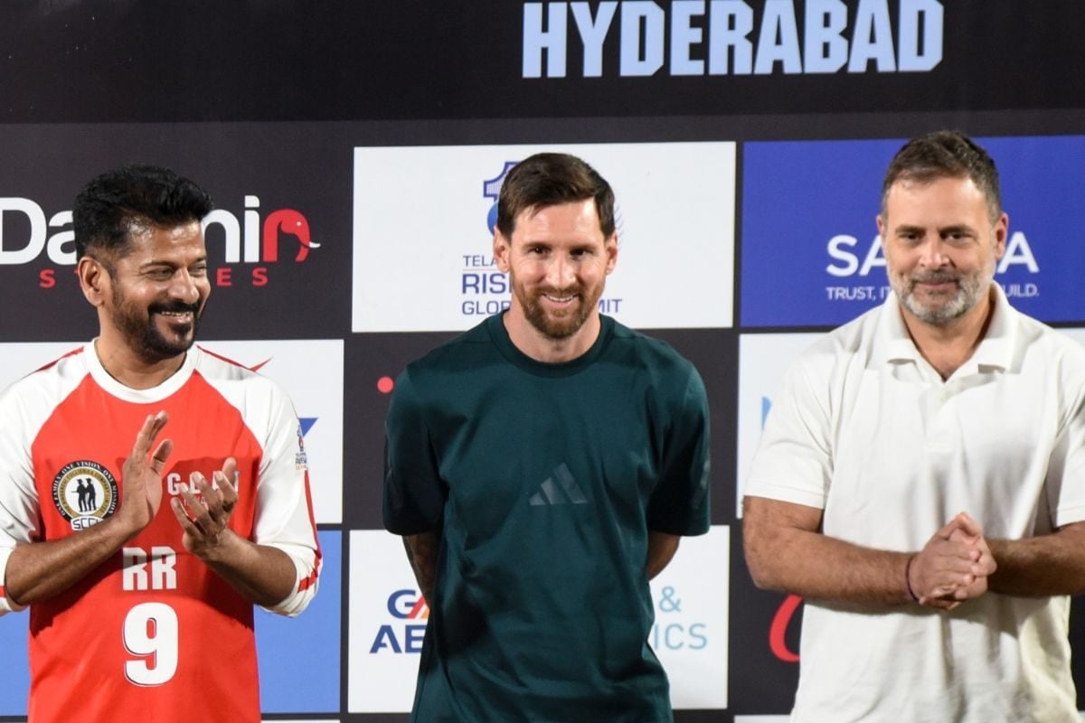 मेसी पर सियासी संग्राम: राहुल की मुलाकात पर BJP का तंज फैन क्या दूर से देखेगा