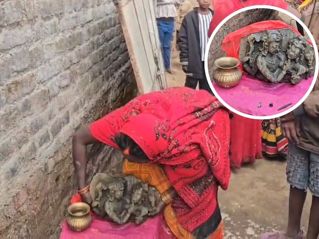 PM आवास योजना से बन रहा था मकान, खुदाई में अचानक निकल आई 1100 साल पुरानी मूर्ति - Jharkhand News