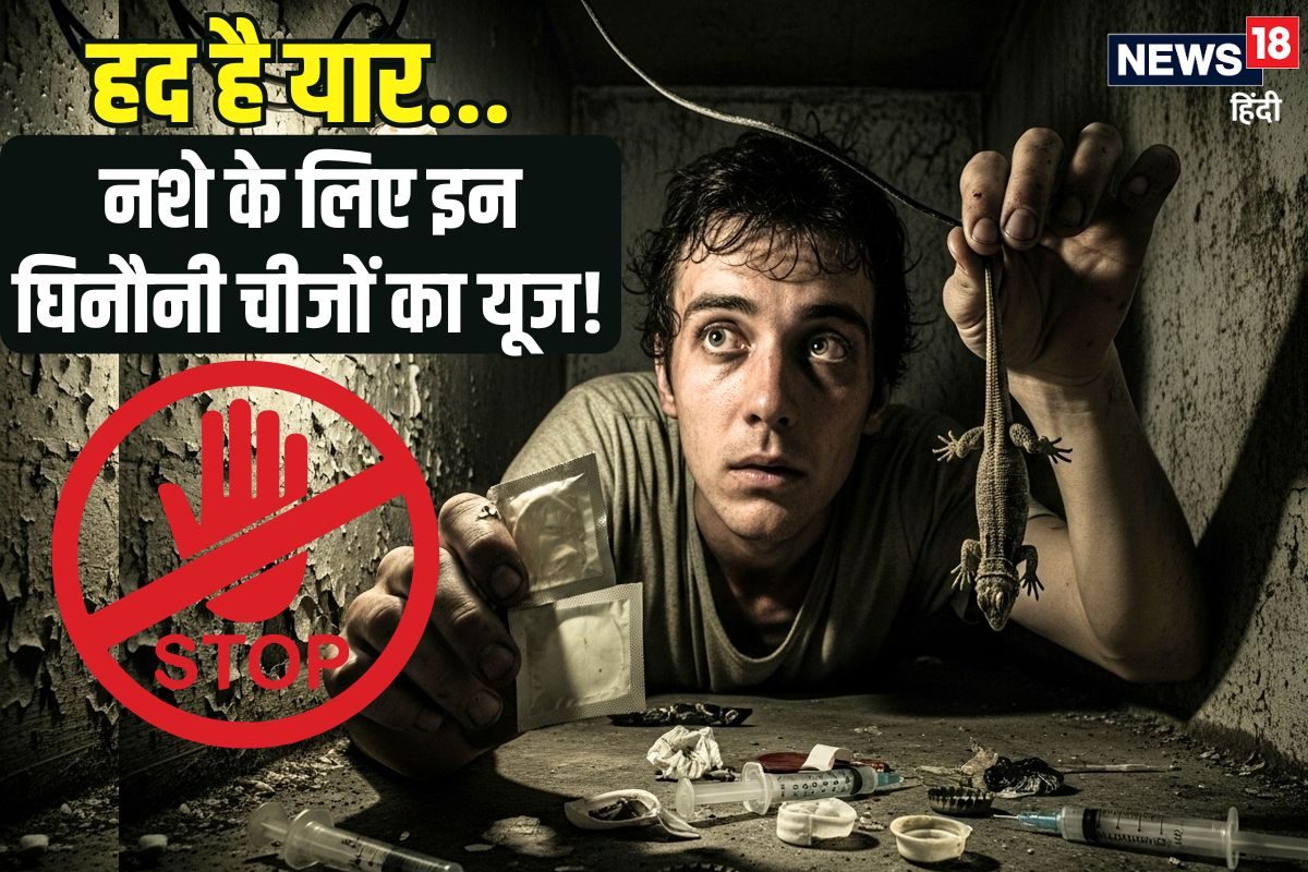 छिपकली की पूंछ से लेकर कंडोम तक ये घिनौनी चीजें लोग नशे के लिए करते यूज!