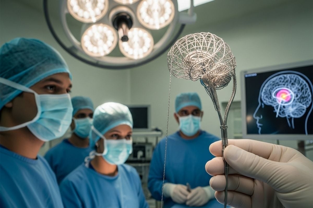 AIIMS में देश की पहली स्वदेशी क्लिनिकल ट्रायल से एडवांस ब्रेन स्टेंट को मंजूरी