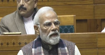 लोकसभा में पीएम मोदी ने वंदे मातरम् पर चर्चा की शुरुआत की.