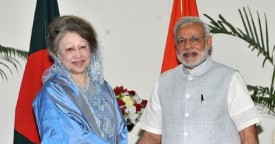 पीएम मोदी ने 2015 में ढाका का दौरा किया था. उसी दौरान उनकी खालिदा जिया से मुलाकात हुई थी.