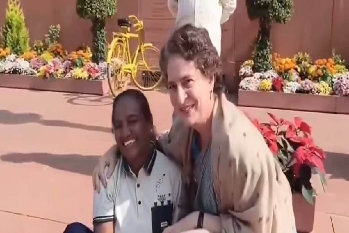 नेताओं को ऐसा ही होना चाहिए प्रियंका गांधी की इस वीडियो पर खूब हो रही तारीफ
