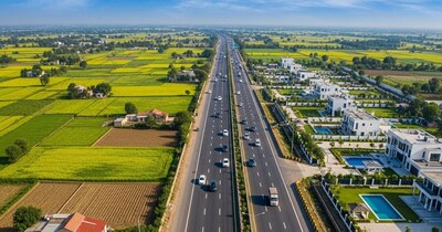 एक्सप्रेसवे के साथ जमीन पूरी जांच-पडताल के साथ खरीदनी चाहिए. (प्रतीकात्मक फोटो: AI)