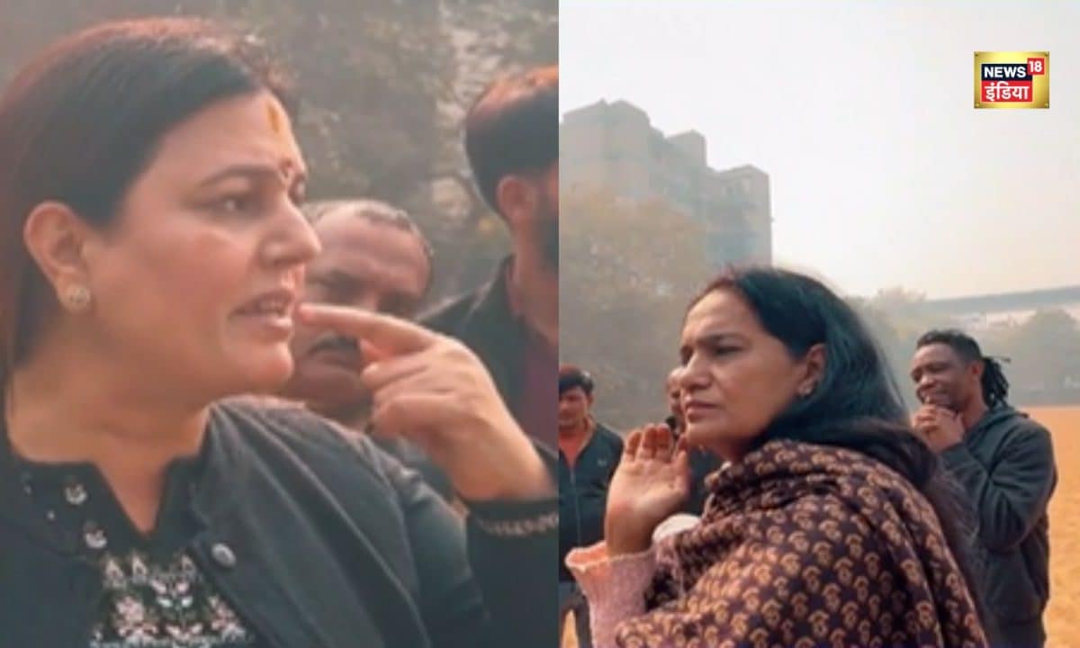 जिस देश का पैसा खा रहे होBJP पार्षद रेणु चौधरी ने विदेशी नागरिक को दी धमकी