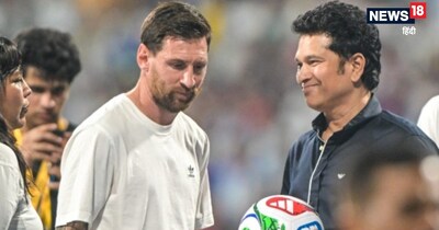 सचिन ने मेसी की तारीफों के बांधे पुल. 