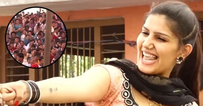 Sapna Choudhary's Viral Dance on 'Tu Cheez Lajawab' Electrifies Crowds