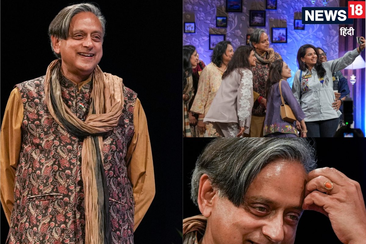 क्रेजी किया रे! जब शशि थरूर संग सेल्फी लेने से खुद को नहीं रोक पाईं लड़कियां