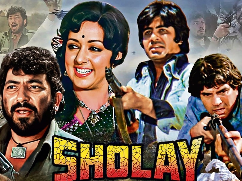 Sholay, Sholay trivia, Sholay started with 4 line idea, Sholay story based on 5 real people, Sholay initially titled was Angaare, Sholay total collection, ramesh Shippy, dharmendra, amitabh bachchan, hema malini, jaya bachchan, sanjeev Kumar, amjad Khan, शोले, शोले ट्रिविया