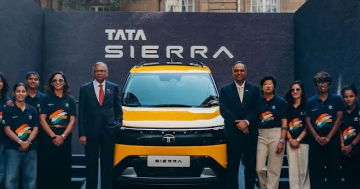 Tata kept its promise! Tata Sierra SUV gifted to the world-winning women's cricket team