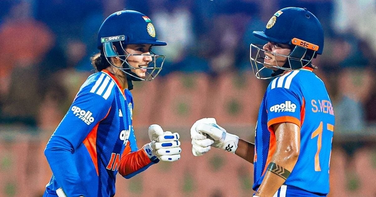 अरुंधति की आंधी में उड़ा ऑस्ट्रेलिया, 18 ओवर में 133 रन पर पारी सिमटी, शेफाली और स्मृति ने फिर किया काम तमाम