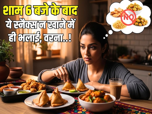 भूखे रह लेना मगर शाम 6 बजे के बाद ये स्नैक्स मत खाना, वरना रात में हो जाएगा..!