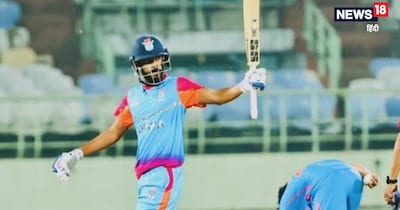 स्वास्तिक सामल ने विजय हजारे ट्रॉफी में दोहरा शतक जड़कर रचा इतिहास.