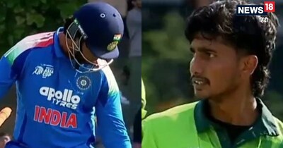 वैभव सूर्यवंशी को आया गुस्सा, फिर पाकिस्तानी गेंदबाज का हुआ मुंह बंद. 